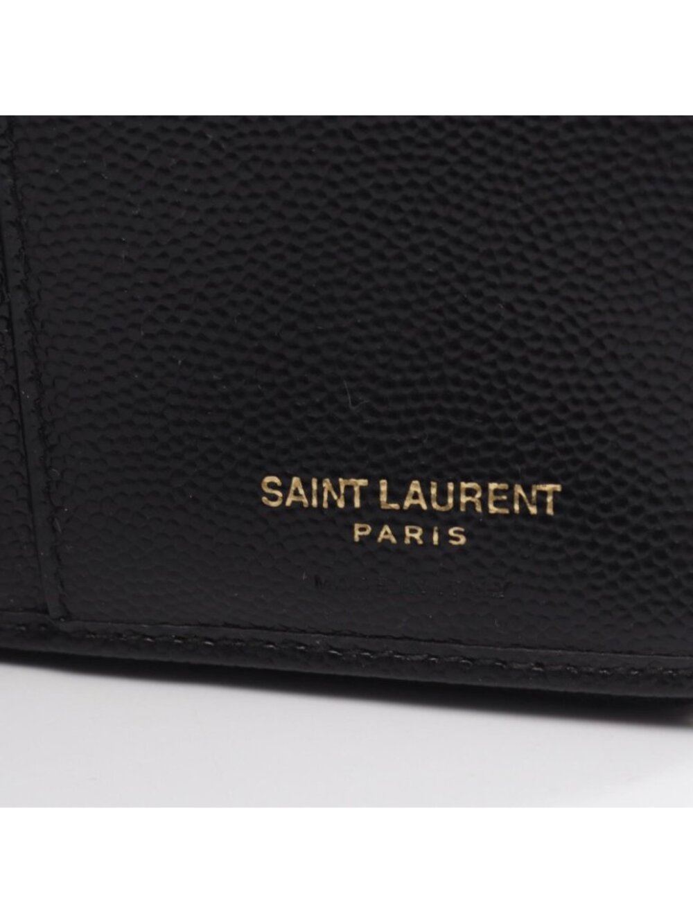 Saint Laurent Paris Bifold Wallet Monogram Black Leather - Picture 4 of 10